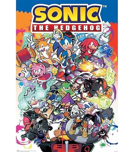 Pellicola Adesiva Per Mobili Cucina SoniIc The Hedgehog 3 (2024) Poster U2013 A1 A2 A3 A4 Sizes Poster Sonic - Foto 9