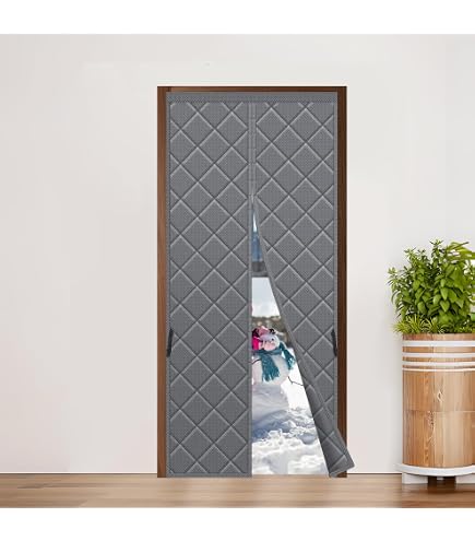 Isolamento Termico Tenda Magnetica Per Porte,Schermo Magnetico Della Porta, Termica E Isolante Prova Di Vento Porta Schermo Magnetica,Chiude Da Sola