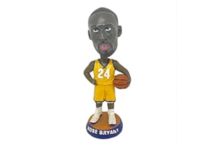Fabbro Teresa Promotion Statuetta Kobe Bryant Miniatura, Riproduzione in Resina, Dipinto a Mano, Altezza 20 Centimetri