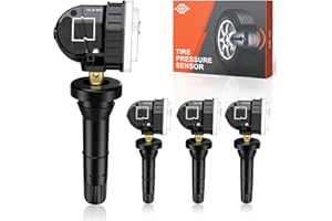 GEAREVER Sensore di pressione pneumatici, sistema di controllo della pressione degli pneumatici, sensore TPMS RDKS 433 MHz, per Opel Antara Corsa Insignia Meriva Mokka Zafira, TPMS Sensor 13506028