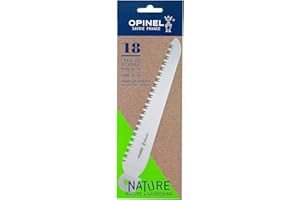 Opinel Nature & Gardening Nr.18, Segaccio di Ricambio per Serramanico Grigio, 18 cm