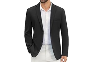 COOFANDY Herren Sakko Casual Leichte Sport Anzugjacke Blazer 2 Knöpfe Regular Fit Hochzeit Sakkos