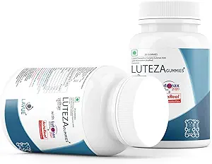 LUTEZA Nutritional Gummies for Protection against Digital Eye Strain in Adults (20 Gummies,Pack of 2)