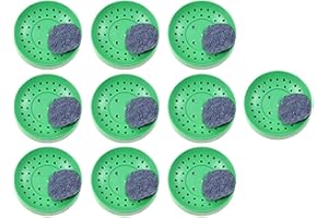 perfk 10 Pièces Nid de Pigeon Bassin de Colombe Nid Bol Pigeon DEN Nid D' Bols