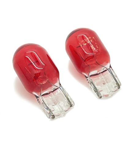 2x 582 W21W Capless Bulbs – 12v 21w Push Fit For High Level Brake Lights (382W Style)