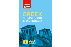 Collins Greek Phrasebook and Dictionary Gem Edition: Essential phrases and words in a mini, travel-sized format (Collins Gem)