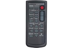 VINABTY RMT-831 Ersatz Fernbedienung Passend für Sony Digitalkamera Blockflöte DCR-HC43E DCR-PC108E DCR-PC330 DCR-HC48E DCR-HC85E DCR-HC62E DCR-HC90E DCR-HC96E DCR-HC94E DCR-PC1000E DCR-TRV480E