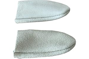 BUZZUFY Mały skórzany ochraniacz na palce do polerowania lub szlifowania rozmiar M 1 para dla zegarmistrzów