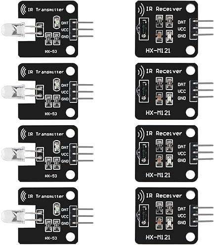 Kit 20pci Diodi IR Emettitore E Ricevitore 5mm 940nm - Per Arduino, Raspberry Pi, Sensori - Foto 6