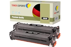 TONER EXPERTE® 2 Negro Cartuchos de Tóner compatibles para HP Laserjet Pro 200 Color M251n M251nw MFP M276n M276nw Canon i-SENSYS LBP7100Cn LBP7110Cw MF628Cw MF8230Cn MF8280Cw (2400 páginas)