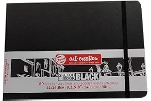 SKETCH BOOK BLACK ARTCREATION 21X14,8CM paisaje