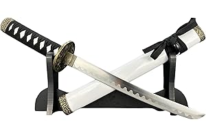 ‎57 SPECIAL REPLICAS Brieföffner in Form Eines Japanischen Tanto mit Präsentations Ständer Tanto-Dolch – zur Dekoration oder als Praktisches Geschenk