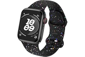 Joehwerr Sport Strap Compatible with Apple Watch Straps 40mm 41mm 38mm 42mm 44mm 45mm 46mm 49mm for Women Men, Recycled Plastic Soft Silicone Band for iWatch SE3 Series 11 10 9 8 7 6 5 4 3 2 1