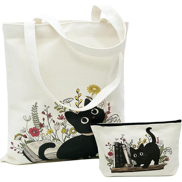 ZORVYN Cadeau Pour Les Amateurs De Chats Tote Bag Pour Femmes
