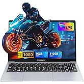 Ordinateur Portable 15,6 Pouces - Processeur N150, 16 Go RAM, SSD 512 Go, écran IPS FHD, Windows 11
