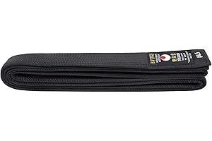 Karate Tokaido - Cintura in Finta Seta, Colore: Nero