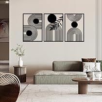 Vivegate Decorazione Da Parete In Metallo 'This Is Us' – 79x24 Cm, Nera, Per Soggiorno, Camera Da Letto, Ingresso