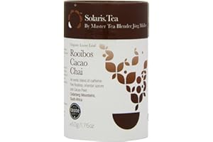 Solaris Tea Organic Loose Whole Leaf Rooibos Cacao Chai 50 g