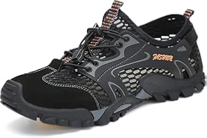 FLARUT Herren Sportsandale Sommer Hiking Sandale Atmung Mesh Schuhe Draussen