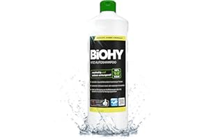 BIOHY Auto Shampoo (Bottiglia da 1l) | Detergente concentrato a Base di Alcool | Detergente Universale | Detergente Biologico Professionale (KFZ Autoshampoo)