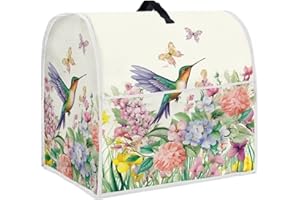 chaqlin Housse de mixeur sur pied de colibri compatible avec mélangeur de cuisine de 6 à 8 litres, accessoires de mixage pliables tendance pour cuisine