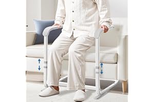 BSTGEKELY Adjustable Lift Stand Assist, Chair Lift Assist for Elderly, Standing Aid Rail for Couch, Safety Grab Bar for Seniors, Disabled