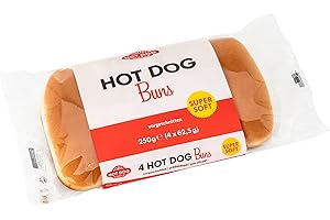 ‎HOT DOG WORLD HOT DOG WORLD - Hot Dog Buns, 8 Bags of 4 Pre-Cut