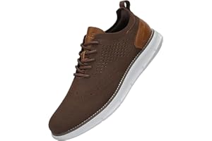 SVNKE Zapatos de Cordones Zapatillas de Vestir Clásico Oxfords Formales Derby para Hombre Boda Negocios