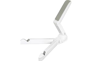 ‎DYNAVOX Dynavox Schallplattencoverständer ST30, faltbar, Kunststoff Weiss