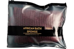 GOOWAFUR Afrikanischer Netz Schwamm Peeling Netz Afrikanisches Peelingnetz Körper Wäscher Bad Lappen Waschlappen Körperreinigung, Spa-Massage, Badetuch, Rückenwäscher für Damen und Herren