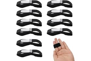 LOKXMVE 10 Pezzi Raddrizzatore per Dita a Martello Stecche per Dita dei Piedi Correttore per Dita Sovrapposte Bende Dito a Martello Piede Correttore per Correggere le Dita a Martello Dita Storte e Sovrapposte