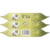 Sleepy Pamuk Zeytin Cep Mendili 3x15 (45 Yaprak)