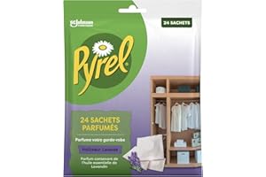 Pyrel Sachets Parfumes Fraicheur Lavande - Avec Huile Essentielle De Lavandin