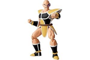 BANDAI - Figura de Accion Nappa Visor Dragon Ball Super - Dragon Stars 17cm Multicolor 36861