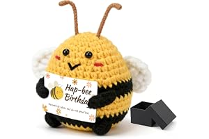 Smlper Födelsedagspresent för kvinnor, ficka kram bi positiv, rolig födelsedagspresent för kvinnor, Bee Happy Positive tysk p