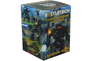 Catalyst Game Labs BattleTech | Miniatures | Clan Invasion Salvage BlindBox | Expansion | Miniature Game Ages 14+