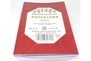 docsmagic.de 10 Golden Size Comic Book Toploader - 201 x 277