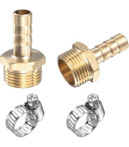 Sourcing Map Raccord De Cloison, G1/2 Femelle G3/4 Mâle, Raccord De Tuyau Avec Joints En