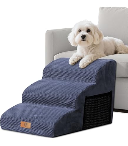 Copertura Rimovibile Per Scale Cani A 2 Gradini - Grigio, Impermeabile E Morbida - Foto 4