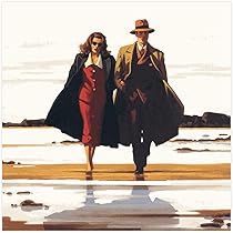 Stampa Su Tela 'The Singing Butler' Di Jack Vettriano - Quadro Incorniciato 40x60 Cm - Foto 4