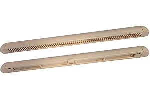 RW SIMON LTD Premium Trickle Slot Vent for uPVC Double Glazing Window - Reduces Condensation Cream 300mm