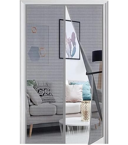 Magnet-Fliegengitter Für Türen – 130x205 Cm, Ohne Bohren, Insektenschutz Für Balkon & Terrasse
