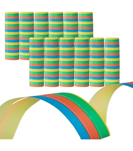 Festoni Boland 5 Colori - 3 Pezzi Da 4 Metri, Per Feste, Compleanni, Carnevale, Decorazione Carta - Foto 7