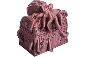 3D VIKINGS Pirata Polpo tematico contenitore per dadi - perfetto per RPG come D&D, 5e, Pathfinder, Cyberpunk, Cthulhu.