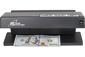 Royal Sovereign Countertop Ultraviolet Counterfeit Detector/ID Checker Machine (RCD-1000),Black