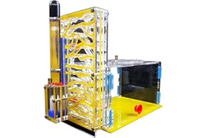 ZJCHAO Nido De Hormigas, Taller De Hormigas, Diseño En T, Contenedor De Plástico Transparente, Granja De Hormigas Está Diseñada Exclusivamente para Monitorear Esfuerzo Las Actividades De Las Hormigas