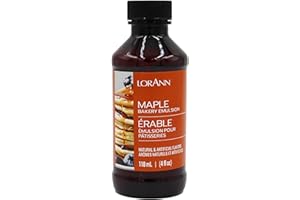 LORANN OILS LorAnn Bakery Emulsions Natural & Artificial Flavor 4oz-Maple