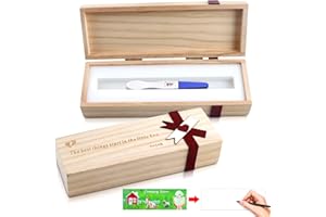 Boîte surprise en bois,boîte surprise de grossesse,Boite souvenir bebe,Annonce Grossesse pour Papa,Vous recevrez un coffret surprise bébé original et personnalisé(Keepsake Box)