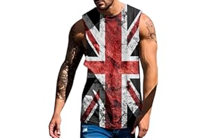 SNAKELL Mens Vest Stringer Tank Tops Gym Shirt Sleeveless Tshirts Graphic Cotton Vests Bodybuilding Workout Training Gym Tank Tops Summer Running Men Loose Fit Base Layer Tops Sports T Shirt
