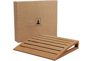 Northwood Sauna - Sauna Headrest - Handmade from Canadian Red Cedar Wood - Ergonomic Neck Support Pillow